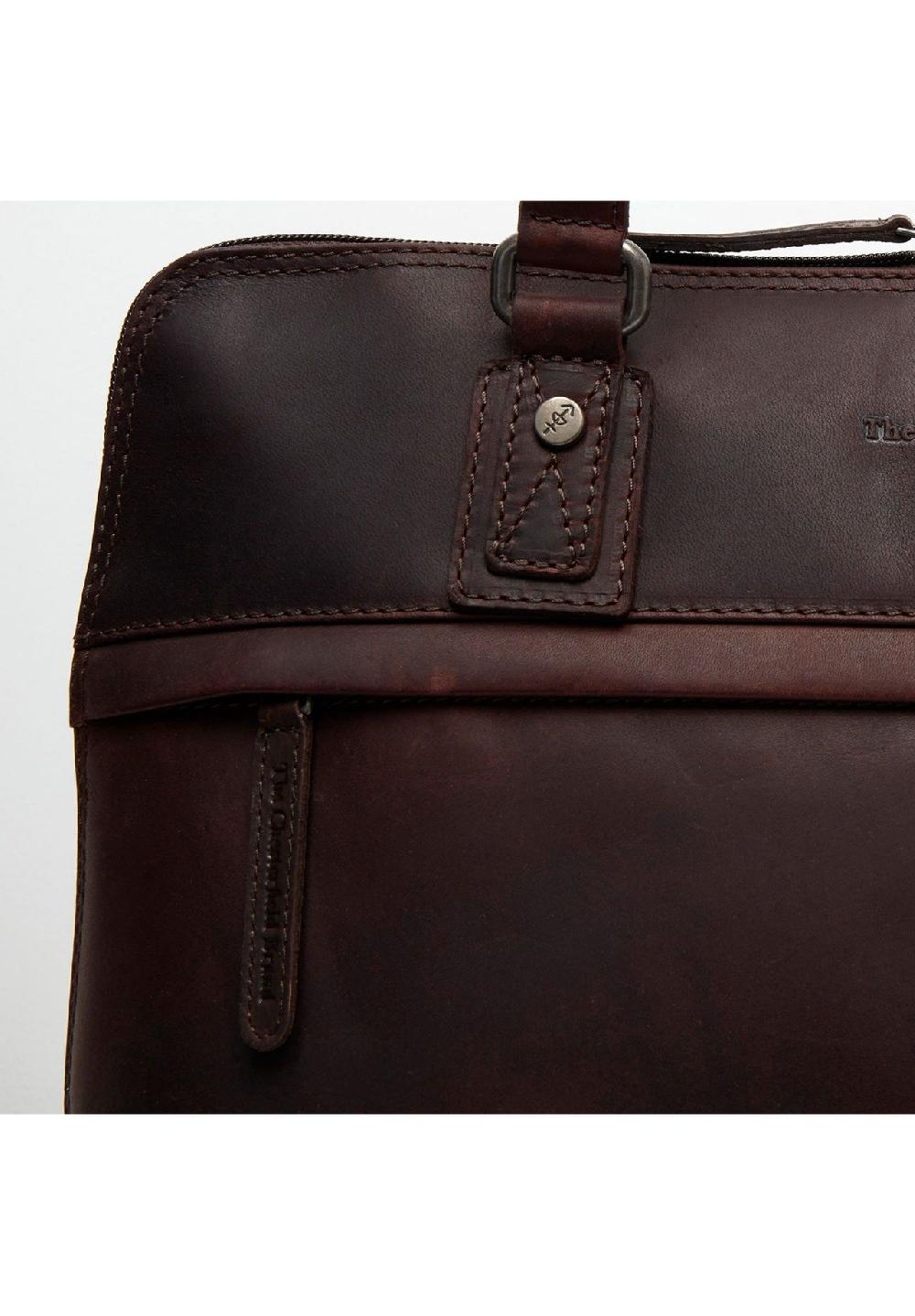 The Chesterfield Brand Branson Branson Schultertasche Leder 37 Cm Laptopfach