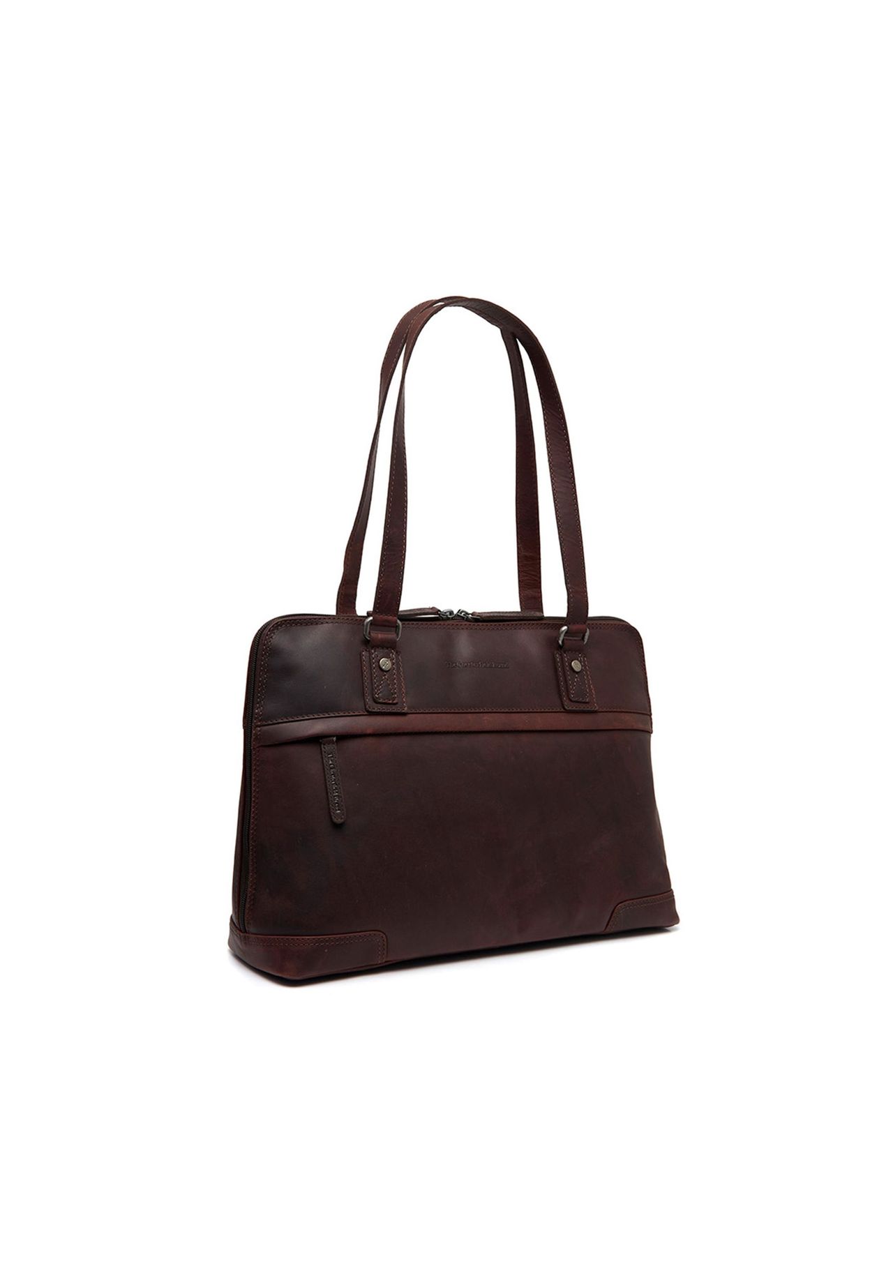 The Chesterfield Brand Branson Branson Schultertasche Leder 37 cm Laptopfach