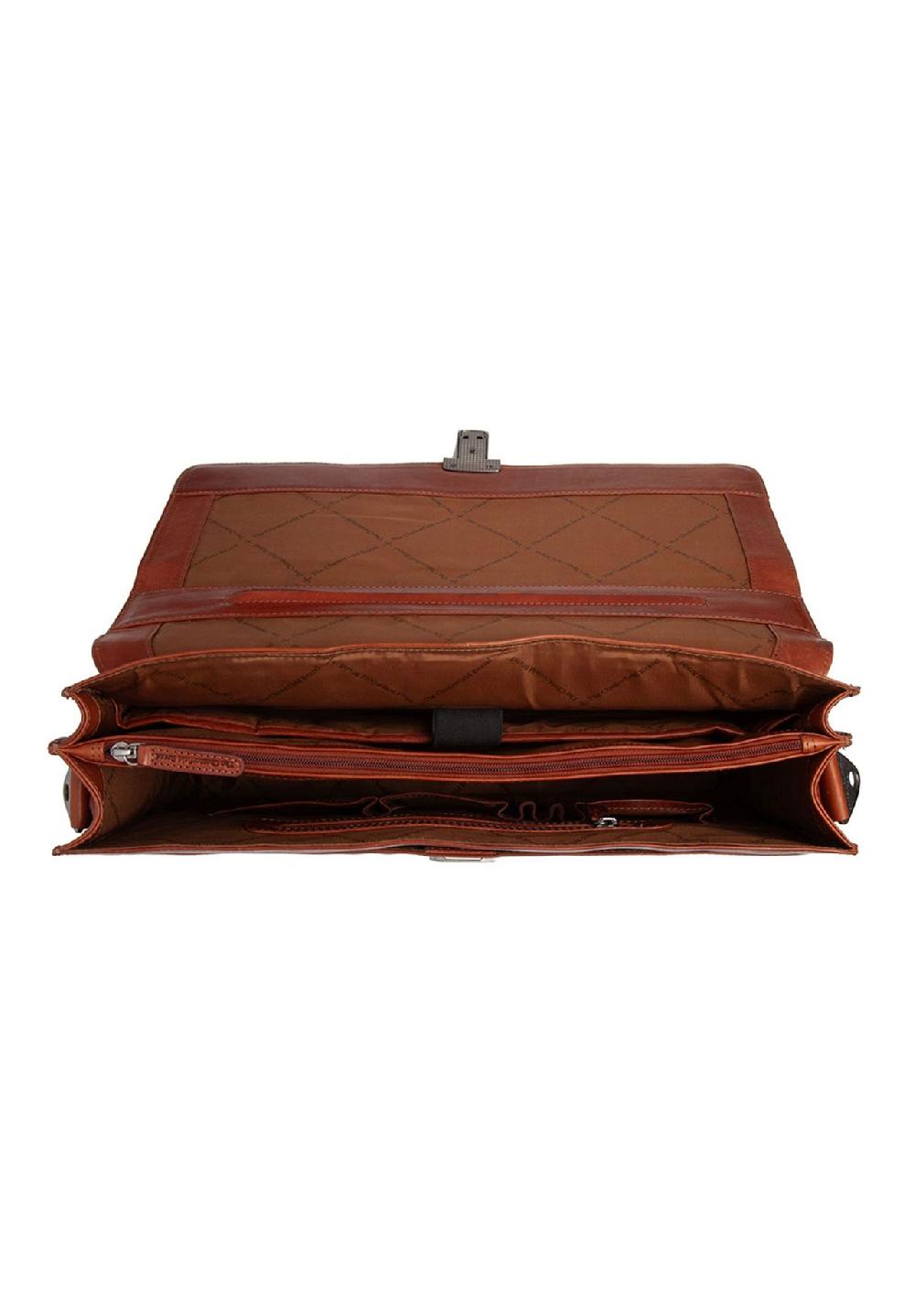 The Chesterfield Brand Salvatore Salvatore Aktentaschen Messenger Leder 42 Cm Laptopfach