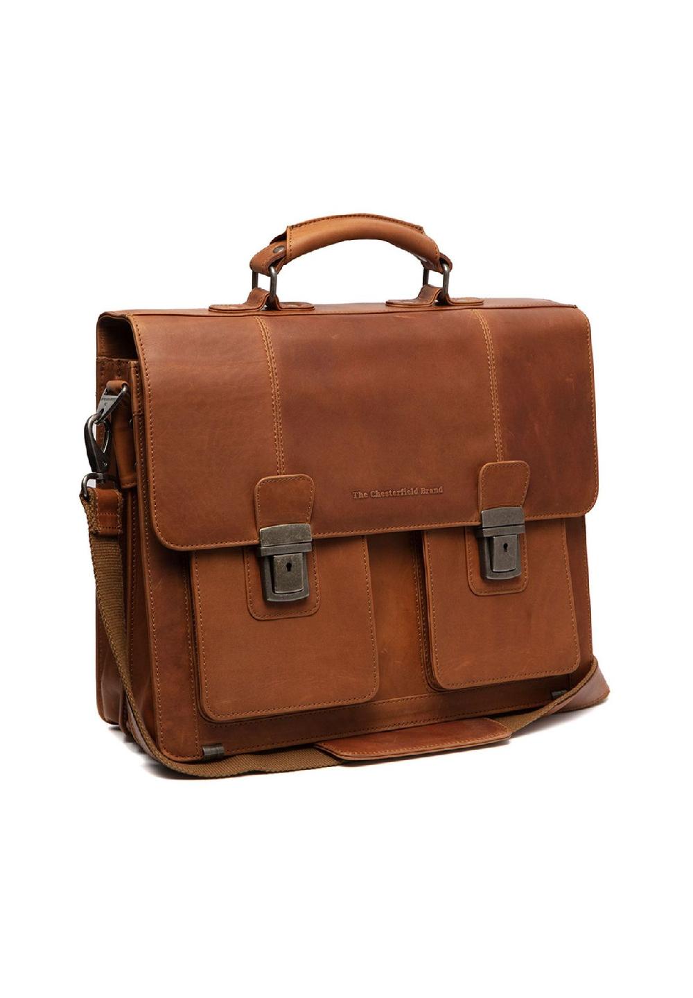 The Chesterfield Brand Springfield Springfield Aktentasche Leder 40 cm Laptopfach
