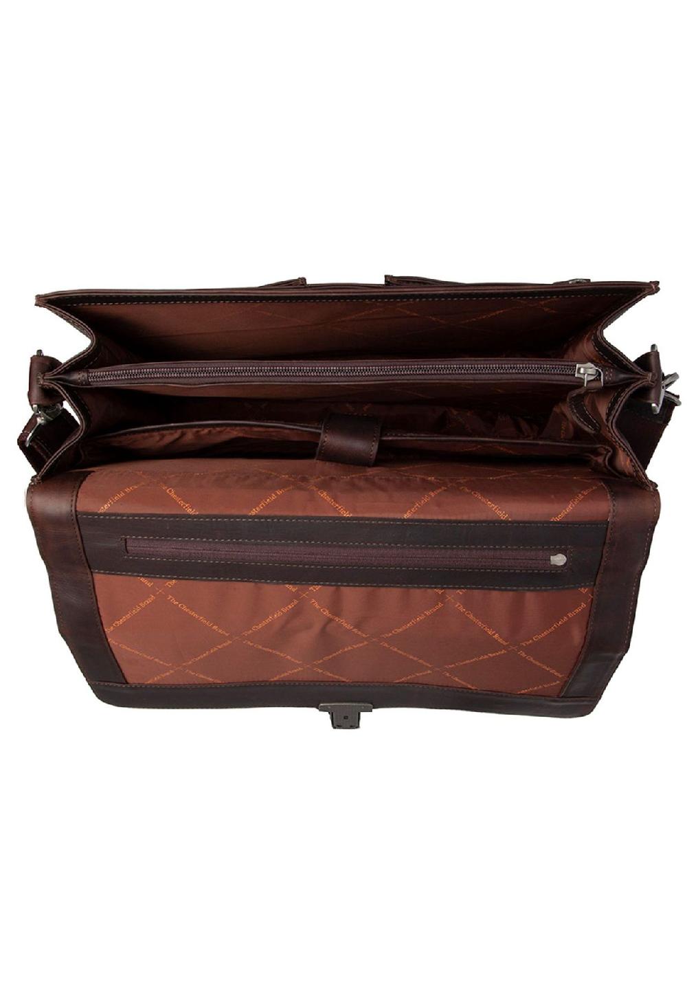 The Chesterfield Brand Stuttgart Stuttgart Aktentasche Leder 38 Cm Laptopfach