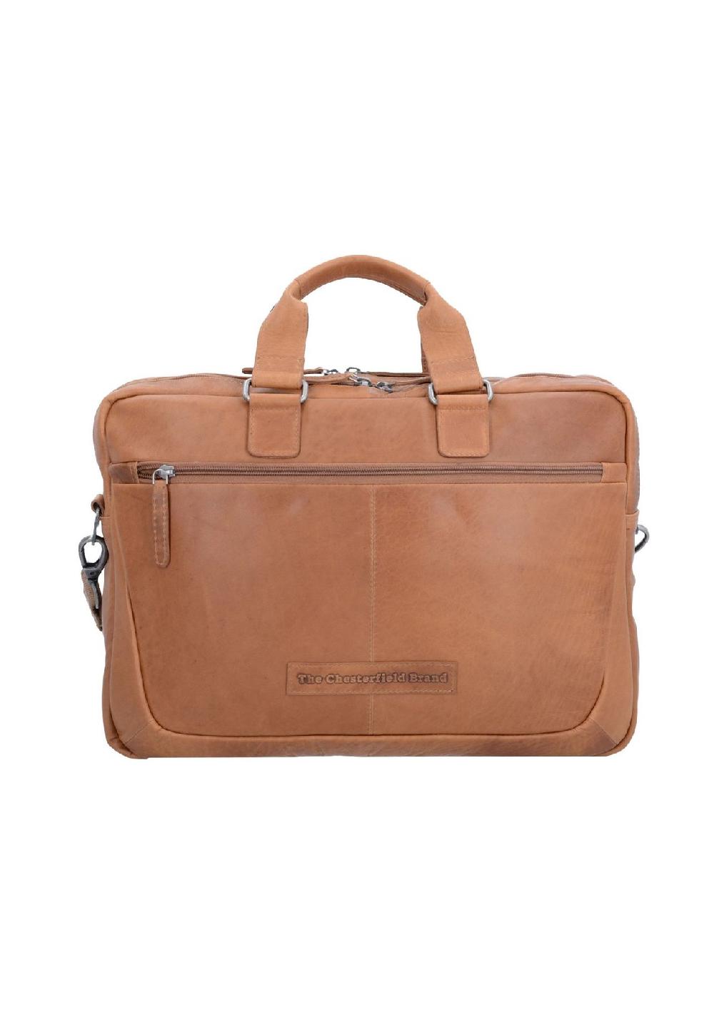 The Chesterfield Brand Wax Pull Up Wax Pull Up Aktentasche Leder 40 cm Laptopfach