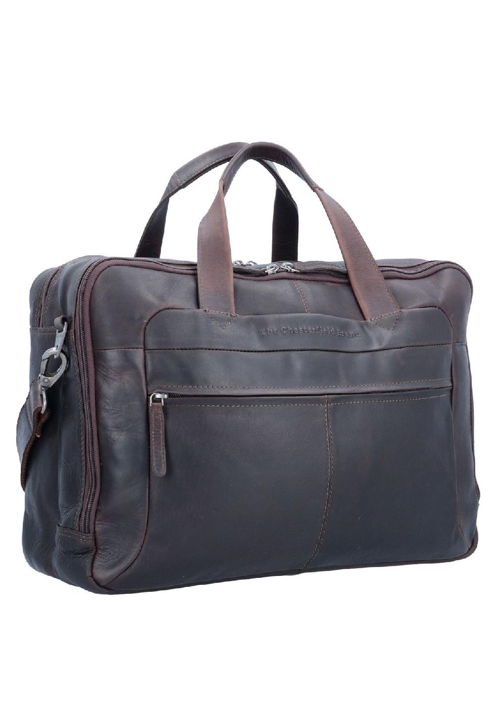 The Chesterfield Brand Wax Pull Up Wax Pull Up Aktentasche Leder 44 Cm Laptopfach