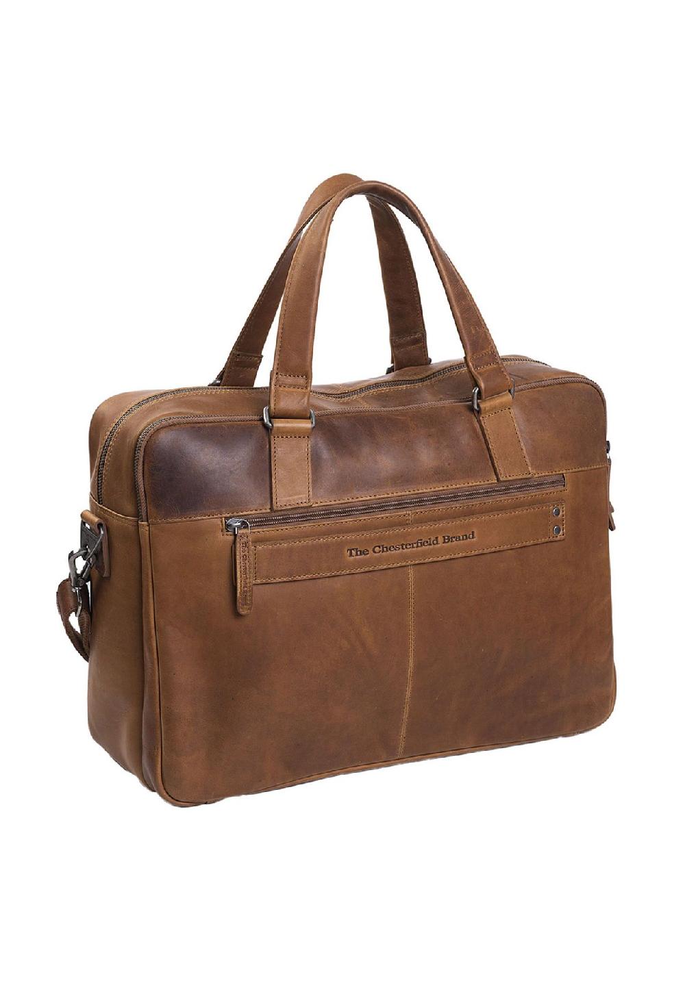 The Chesterfield Brand Wax Pull Up Wax Pull Up Aktentasche Leder 43 Cm Laptopfach
