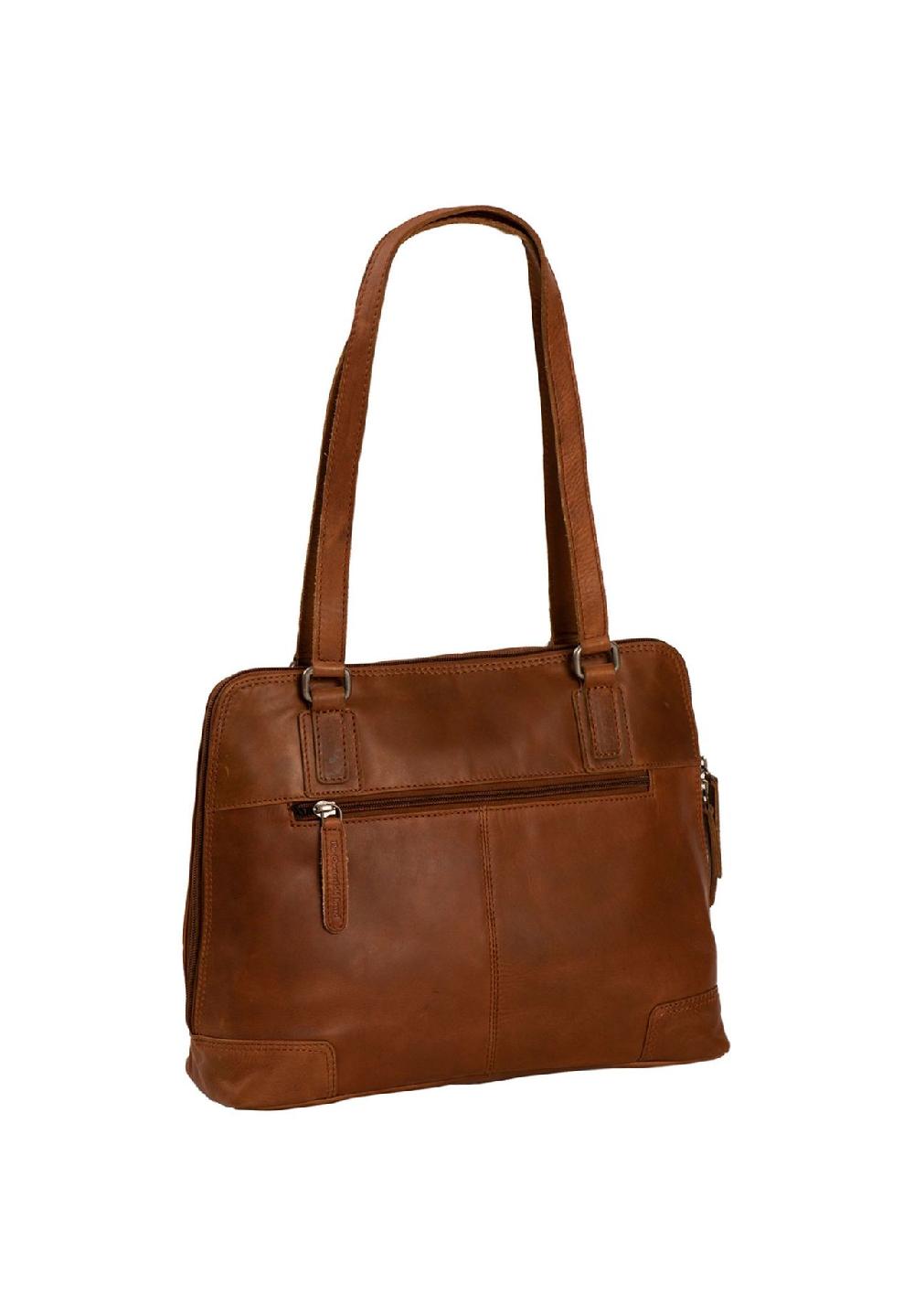 The Chesterfield Brand Wax Pull Up Wax Pull Up Schultertasche Leder 30 Cm Laptopfach