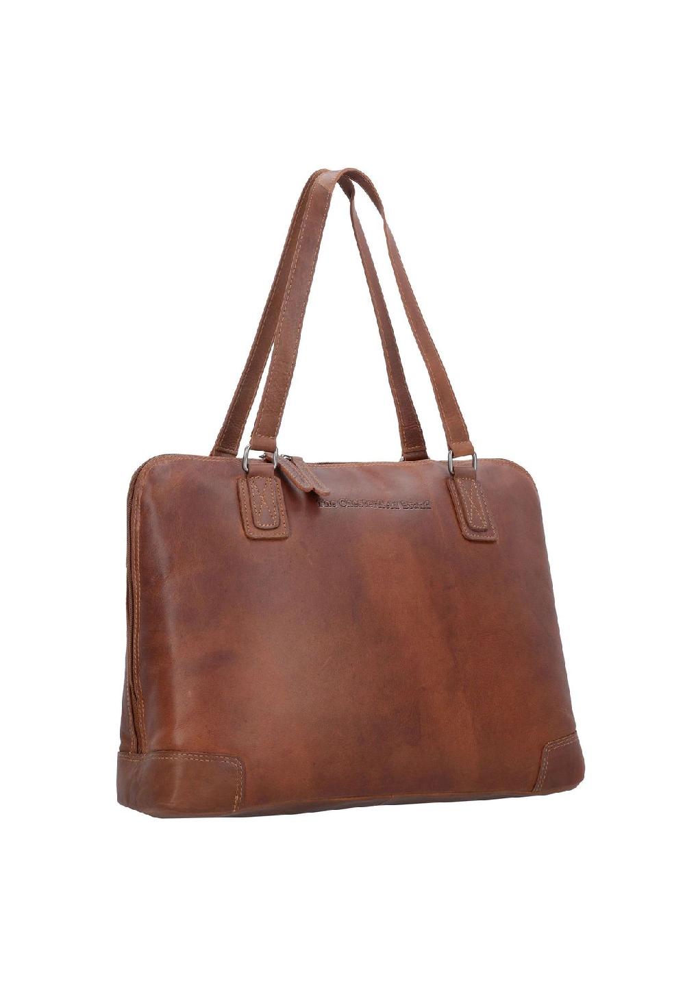 The Chesterfield Brand Wax Pull Up Wax Pull Up Schultertasche Leder 37 Cm Laptopfach