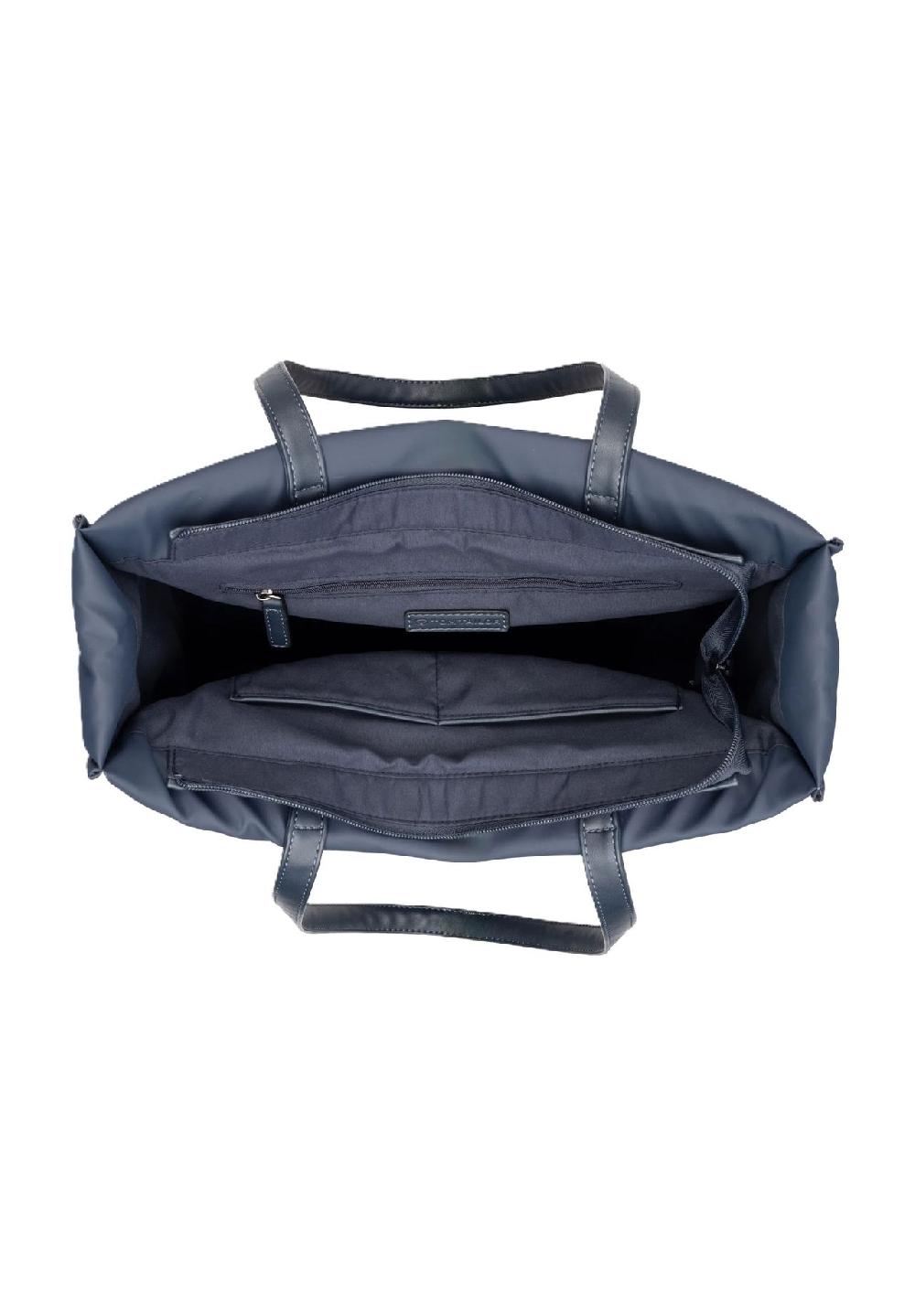 TOM TAILOR PATTI Shopper Reißverschluss Logo-Patch Für Damen