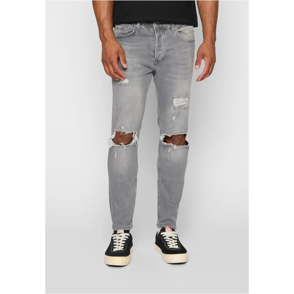 2Y Studios Bequeme Jeans »2Y Studios 2Y Destroyed Tapered Jeans«