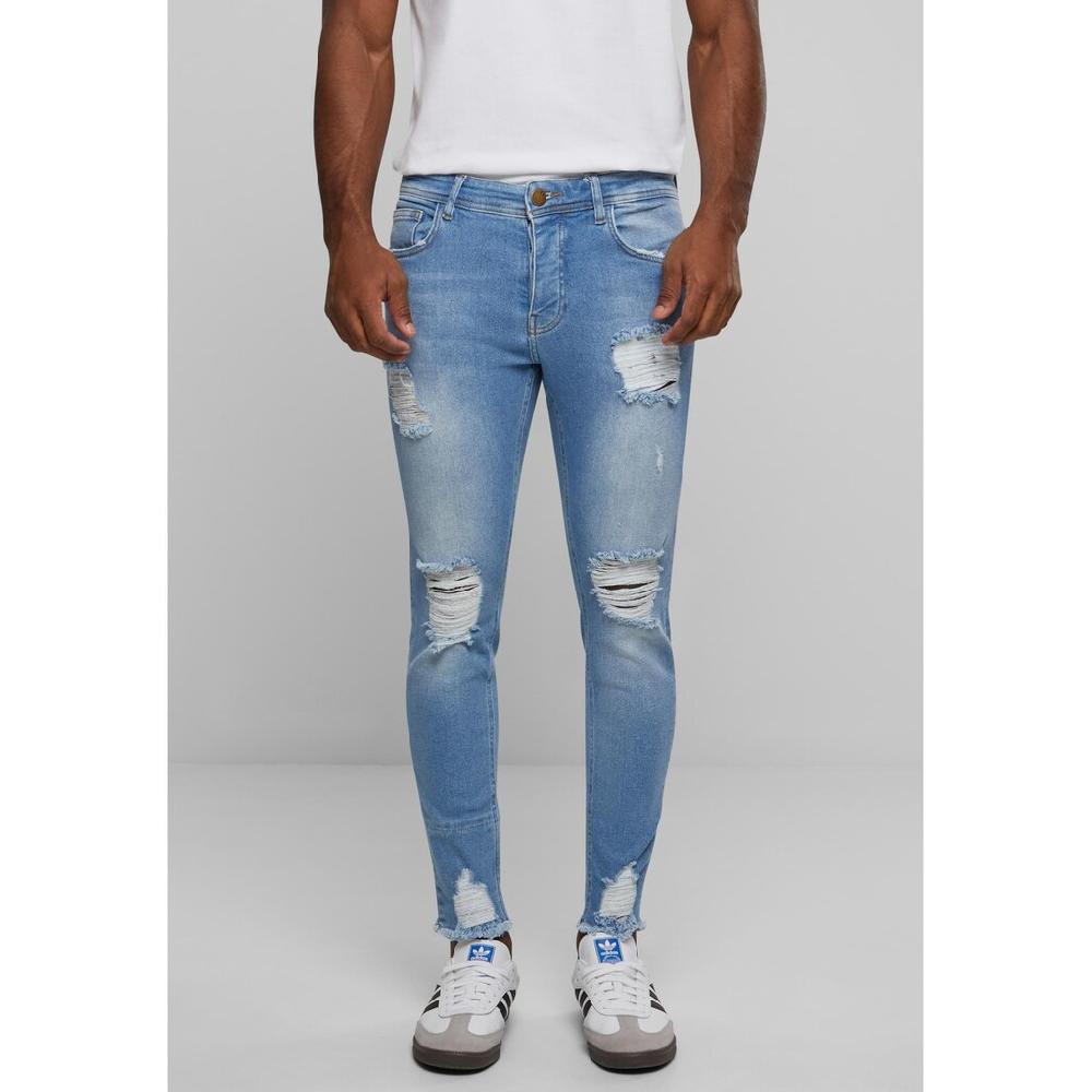 2Y Studios Bequeme Jeans »2Y Studios Herren 2Y Destroyed Cropped Skinny Denim« ▷ Für