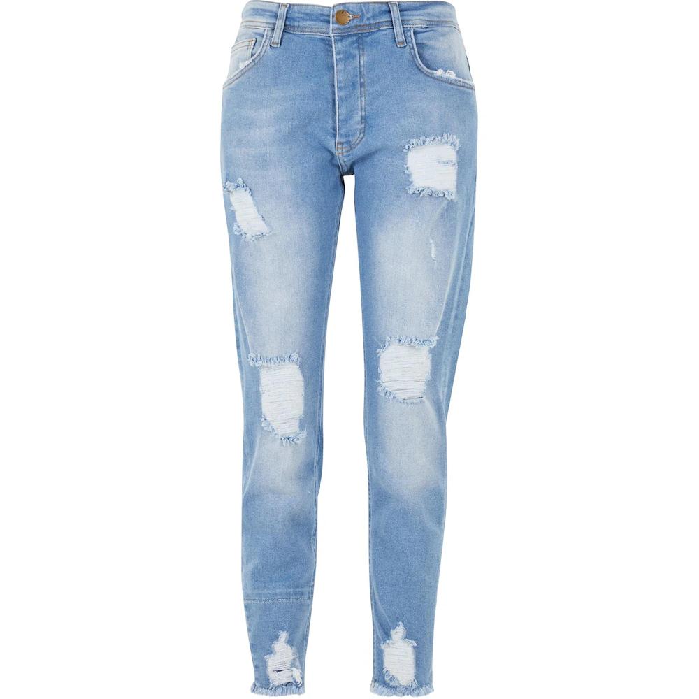 2Y Studios Bequeme Jeans »2Y Studios Herren 2Y Destroyed Cropped Skinny Denim« ▷ für