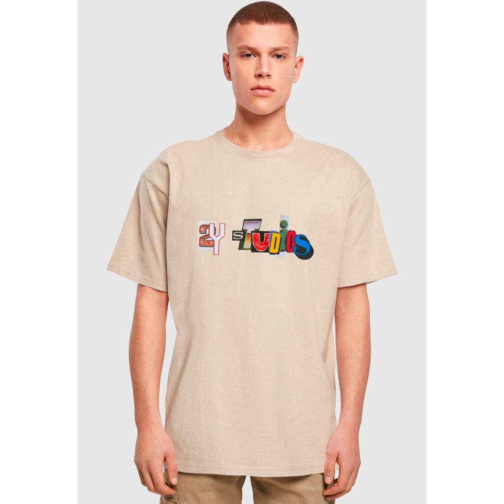 2Y Studios T-Shirt »2Y Studios Herren RANSOM NOTE LOGO TEE« (1 Tlg.)