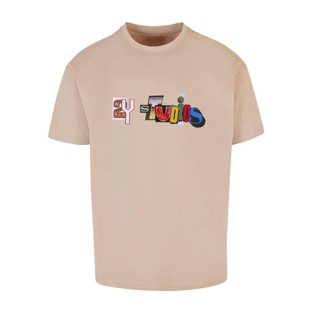 2Y Studios T-Shirt »2Y Studios Herren RANSOM NOTE LOGO TEE« (1 tlg.)