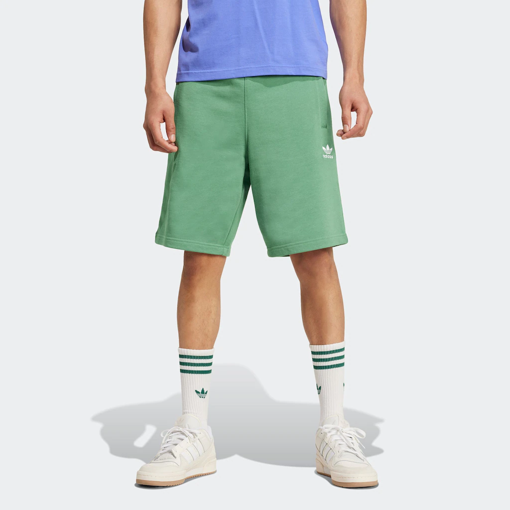 Adidas Originals Shorts »ESS SHO« (1 Tlg.) Essential Sweat Shorts Mit Logo Aus Weichem French-Terry Material