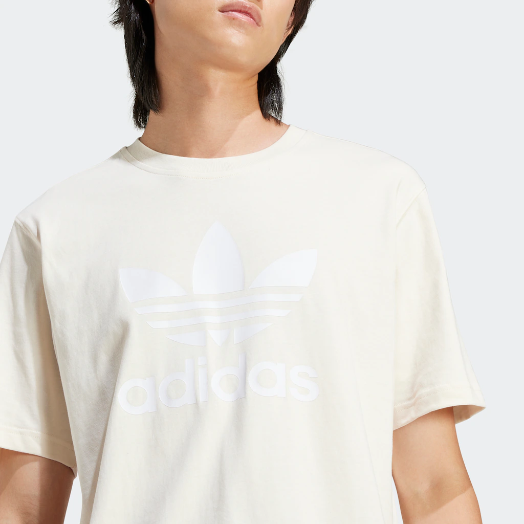 Adidas Originals T-Shirt »TREFOIL T-SHIRT« Basic Shirt Mit Großem Trefoil Logoprint