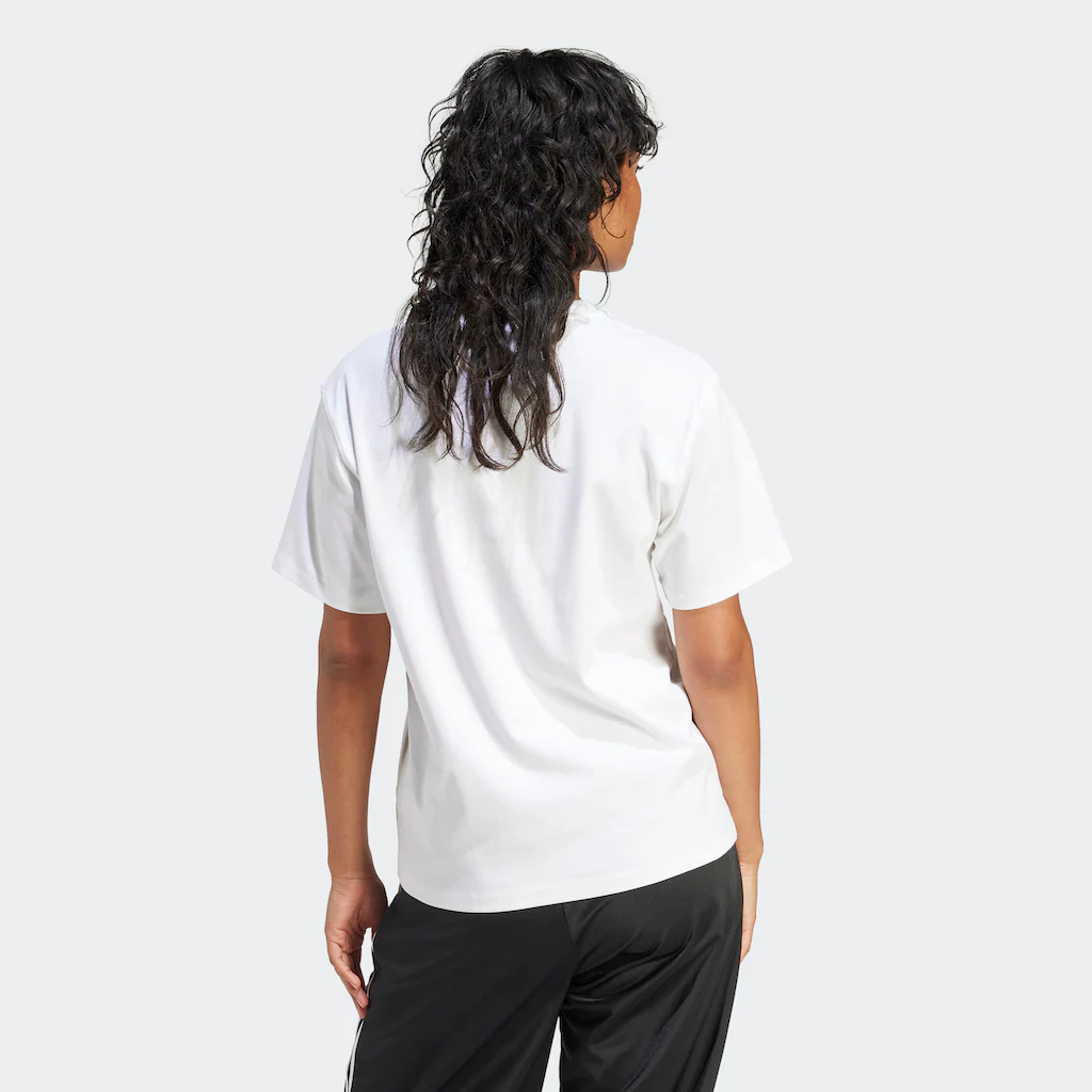 Adidas Originals T-Shirt »TREFOIL TEE« Basic Shirt Mit Großem Trefoil Logoprint