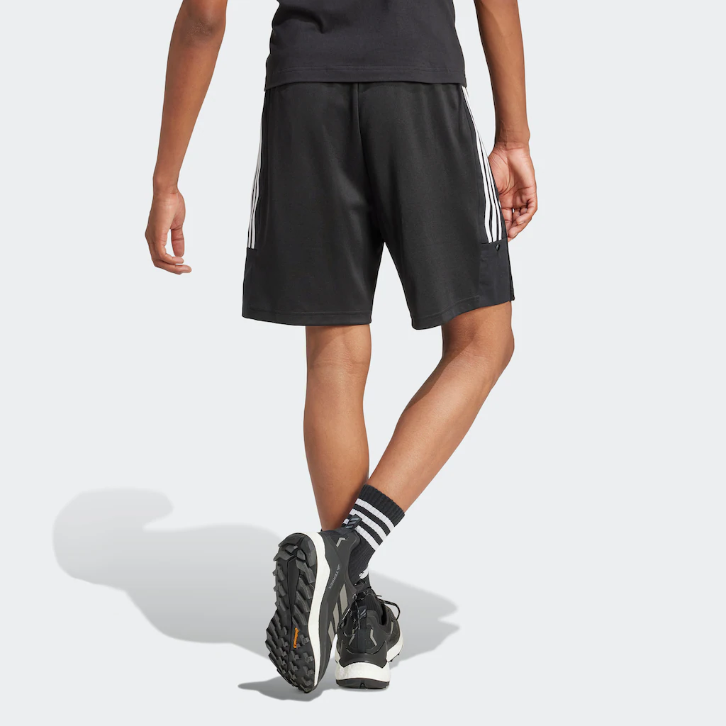 Adidas Sportswear Shorts »M TIRO SHO Q1« (1 Tlg.) Trainingsshorts Mit Logo Druckknopftasche