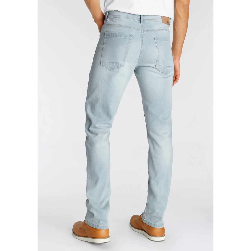 AJC Straight-Jeans Gerade Geschnitten Used-Look-Waschung Niedrige Leibhöhe ▷ Kaufen