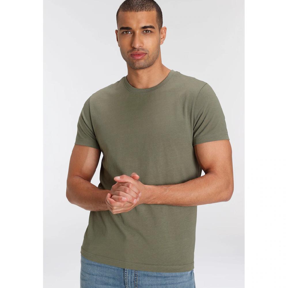 AJC T-Shirt (3er-Pack) Lockere Passform Basic-Stil