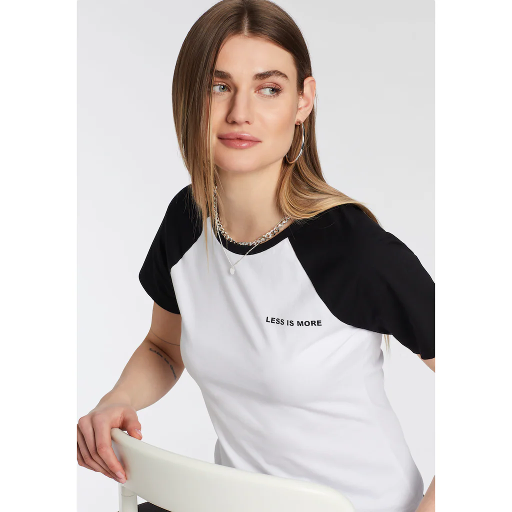 AJC T-Shirt Mit Raglanärmeln