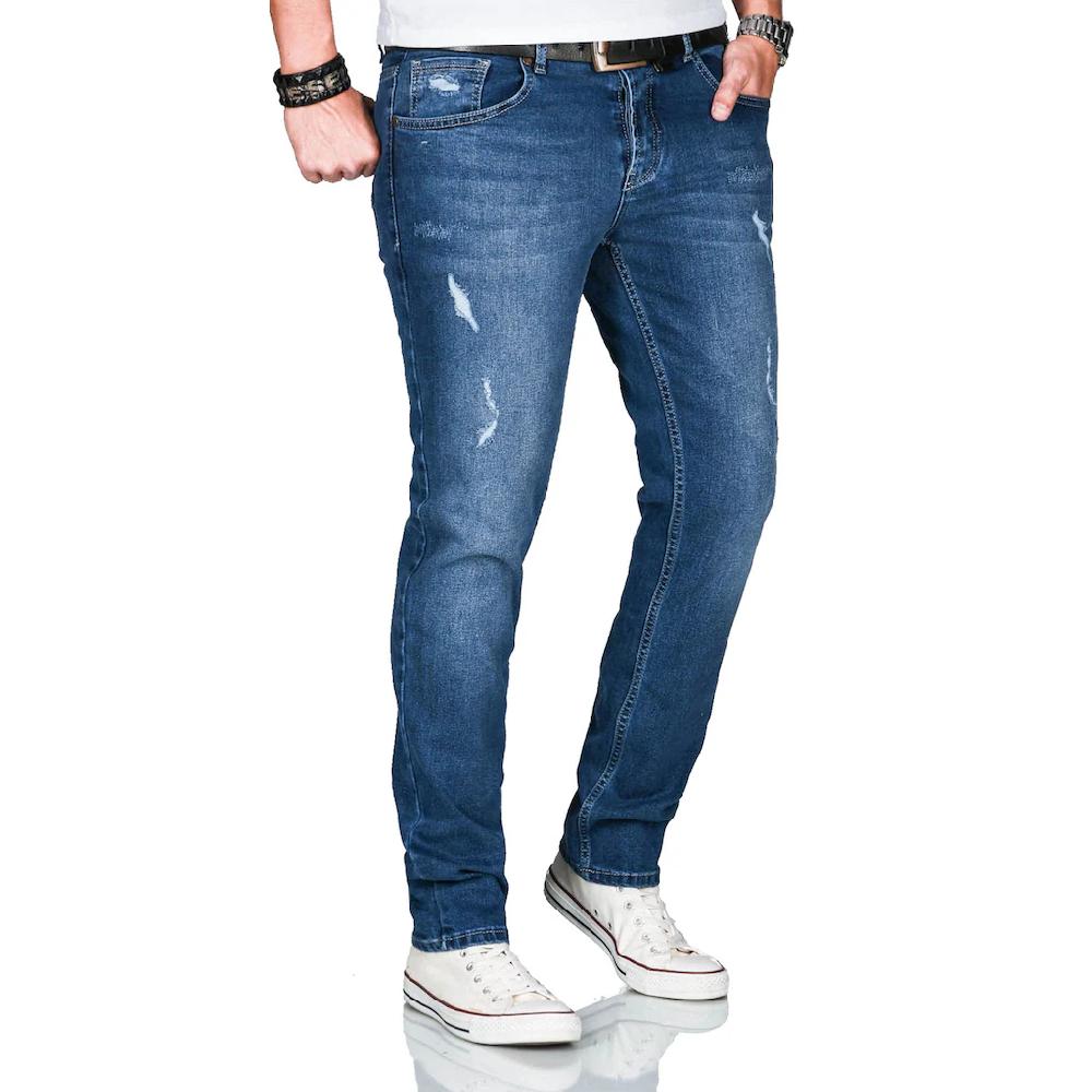 Alessandro Salvarini Slim-fit-Jeans »ASCatania« Mit Used Look Effekt Und Mit 2% Elasthan ▷ Bestellen