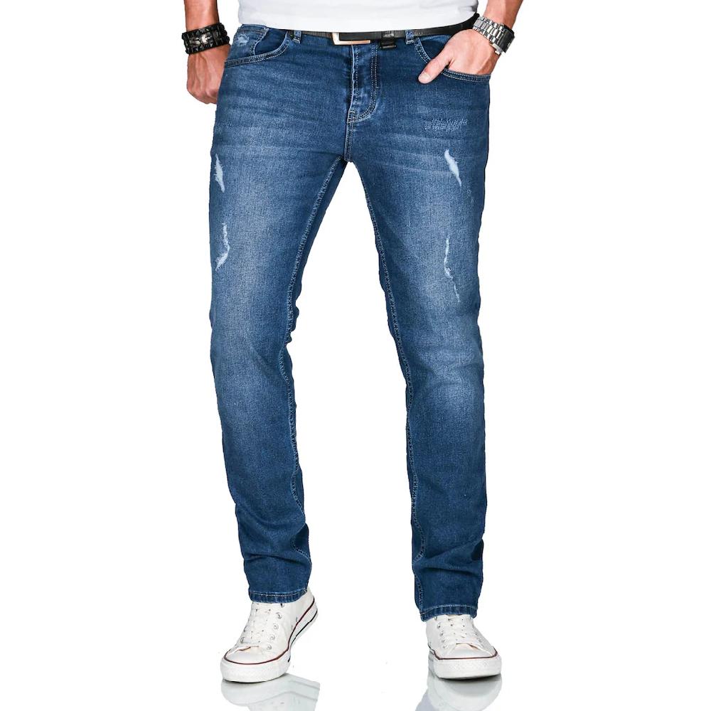 Alessandro Salvarini Slim-fit-Jeans »ASCatania« mit used look Effekt und mit 2% Elasthan ▷ bestellen
