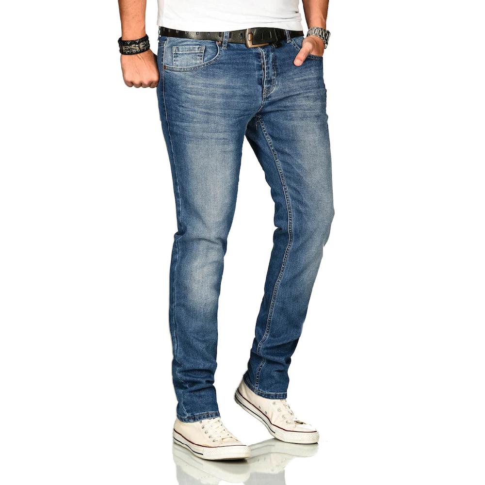 Alessandro Salvarini Stretch-Jeans »ASAngelo« Angenehme Passform Durch Vorhandenen Elasthan Anteil ▷ Bestellen