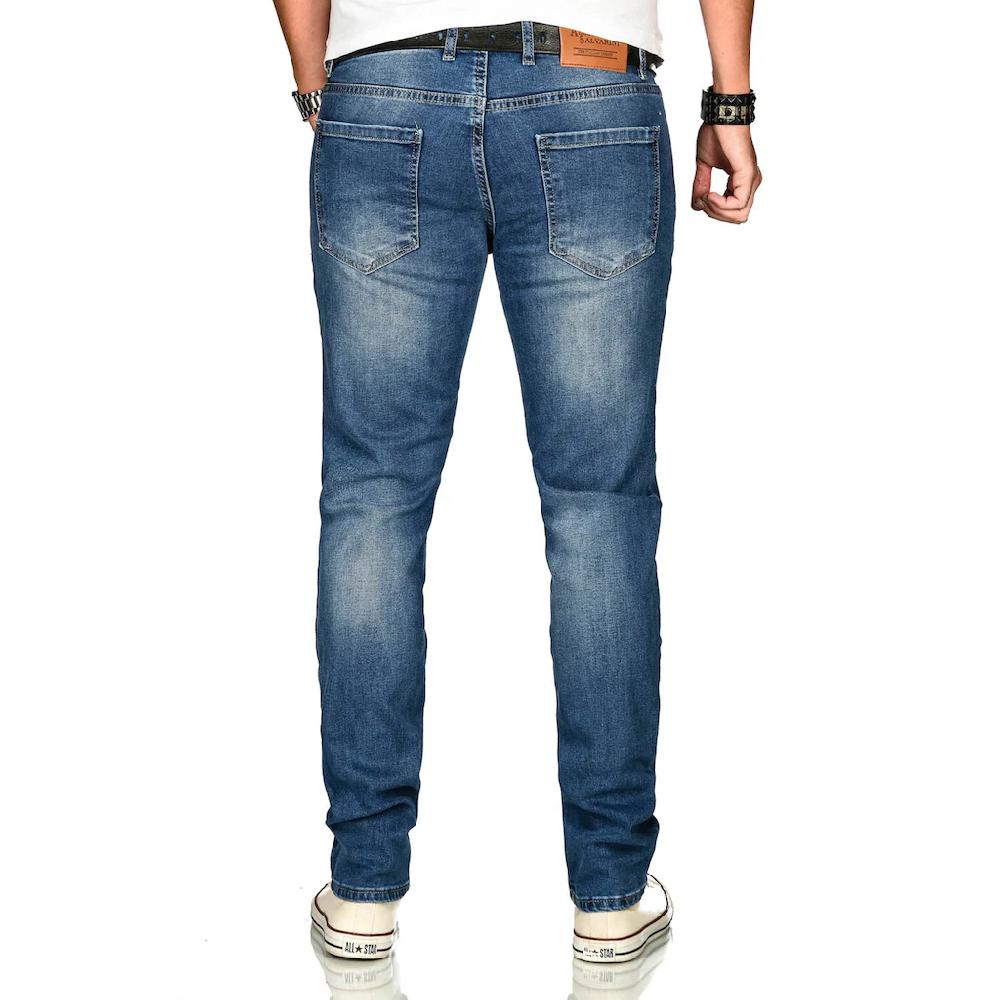 Alessandro Salvarini Stretch-Jeans »ASAngelo« Angenehme Passform Durch Vorhandenen Elasthan Anteil ▷ Bestellen