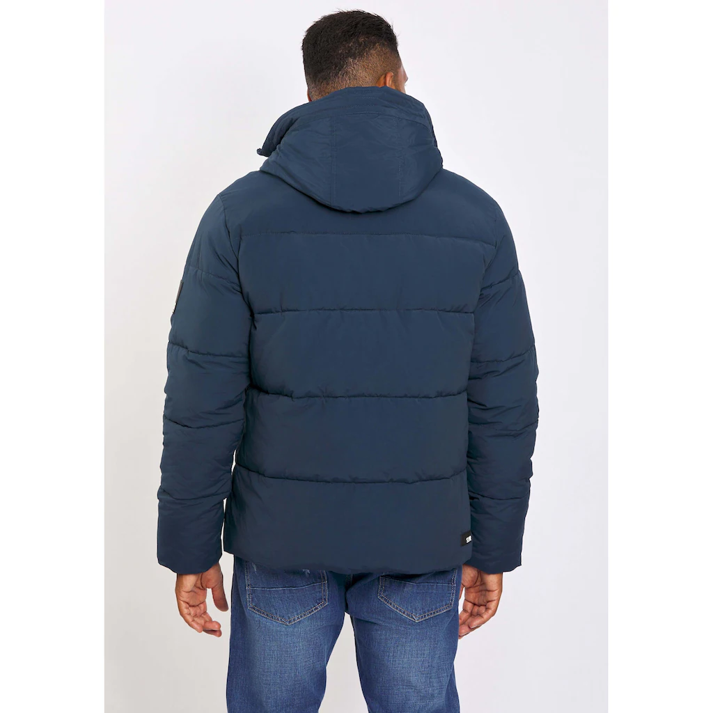 Alessandro Salvarini Winterjacke »ASDiego« Mit Extra Hohem Kragen Und Vielen Taschen ▷ Für