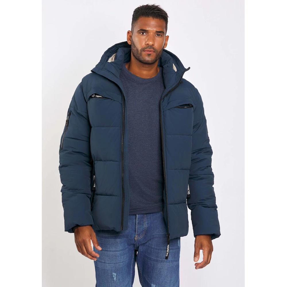 Alessandro Salvarini Winterjacke »ASDiego« mit extra hohem Kragen und vielen Taschen ▷ für