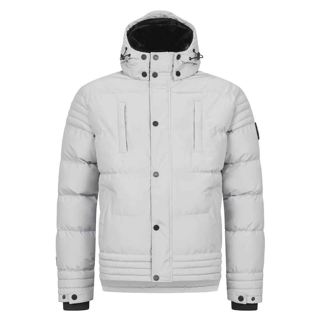 Alessandro Salvarini Winterjacke »ASFabiano« Mit Warmem Teddyfell Und Abnehmbarer Kapuze ▷ Für