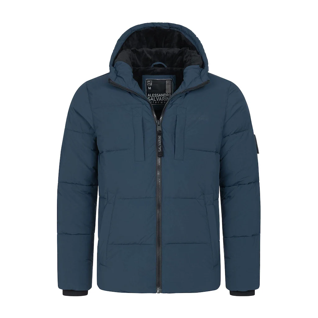 Alessandro Salvarini Winterjacke »ASPuffio« Innen Komplett Mit Warmem Teddyfell ▷ Für