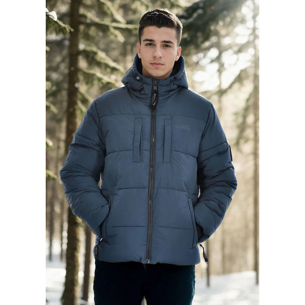 Alessandro Salvarini Winterjacke »ASPuffio« innen komplett mit warmem Teddyfell ▷ für