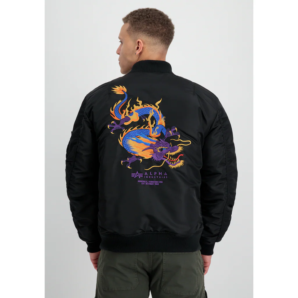 Alpha Industries Bomberjacke »ALPHA INDUSTRIES Men - Bomber Jackets MA-1 Dragon EMB« ▷ Kaufen