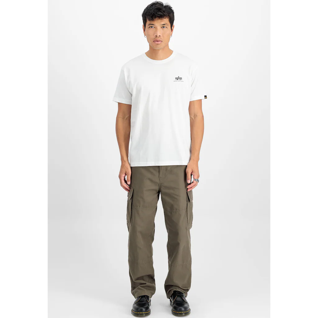 Alpha Industries Rundhalsshirt »Basic T Small Logo 2 Pack« (Set 2 Tlg.)
