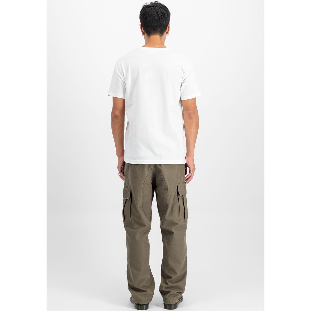 Alpha Industries Rundhalsshirt »Basic T Small Logo 2 Pack« (Set 2 Tlg.)