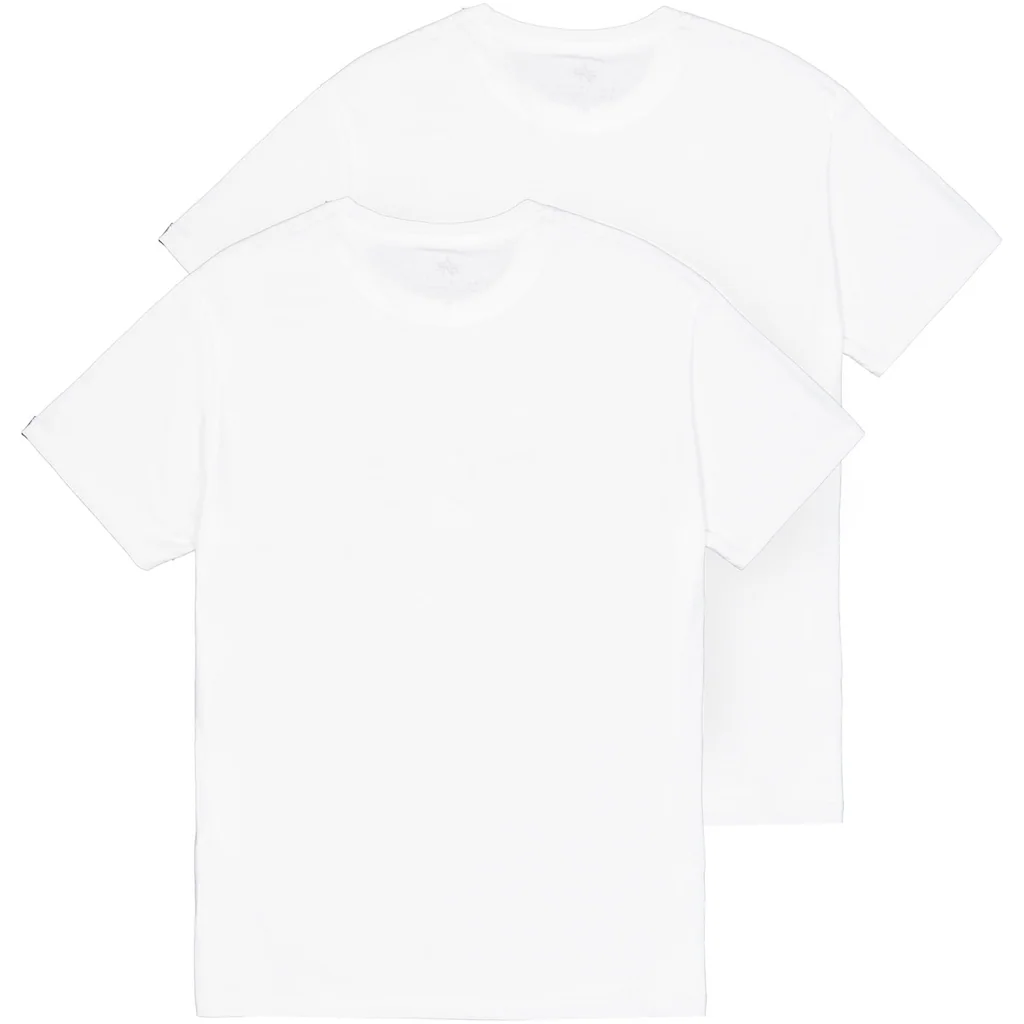 Alpha Industries Rundhalsshirt »Basic T Small Logo 2 Pack« (Set 2 Tlg.)
