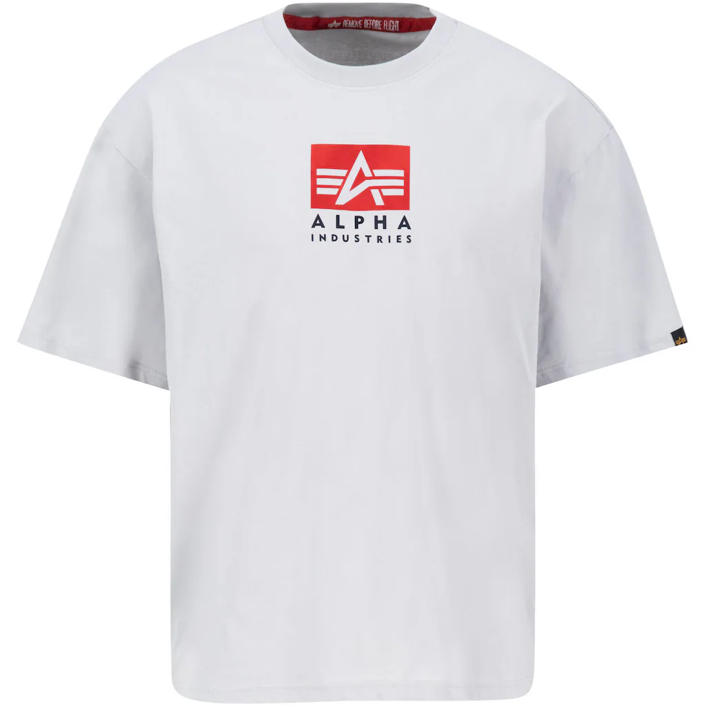 Alpha Industries Rundhalsshirt »Satin Logo T«