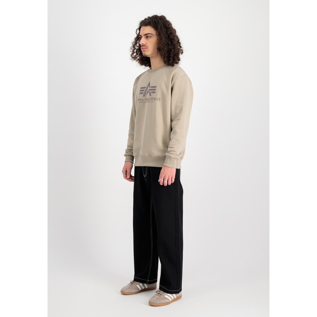 Alpha Industries Sweater »ALPHA INDUSTRIES Men - Sweatshirts Basic Sweater Carbon« ▷ Bestellen