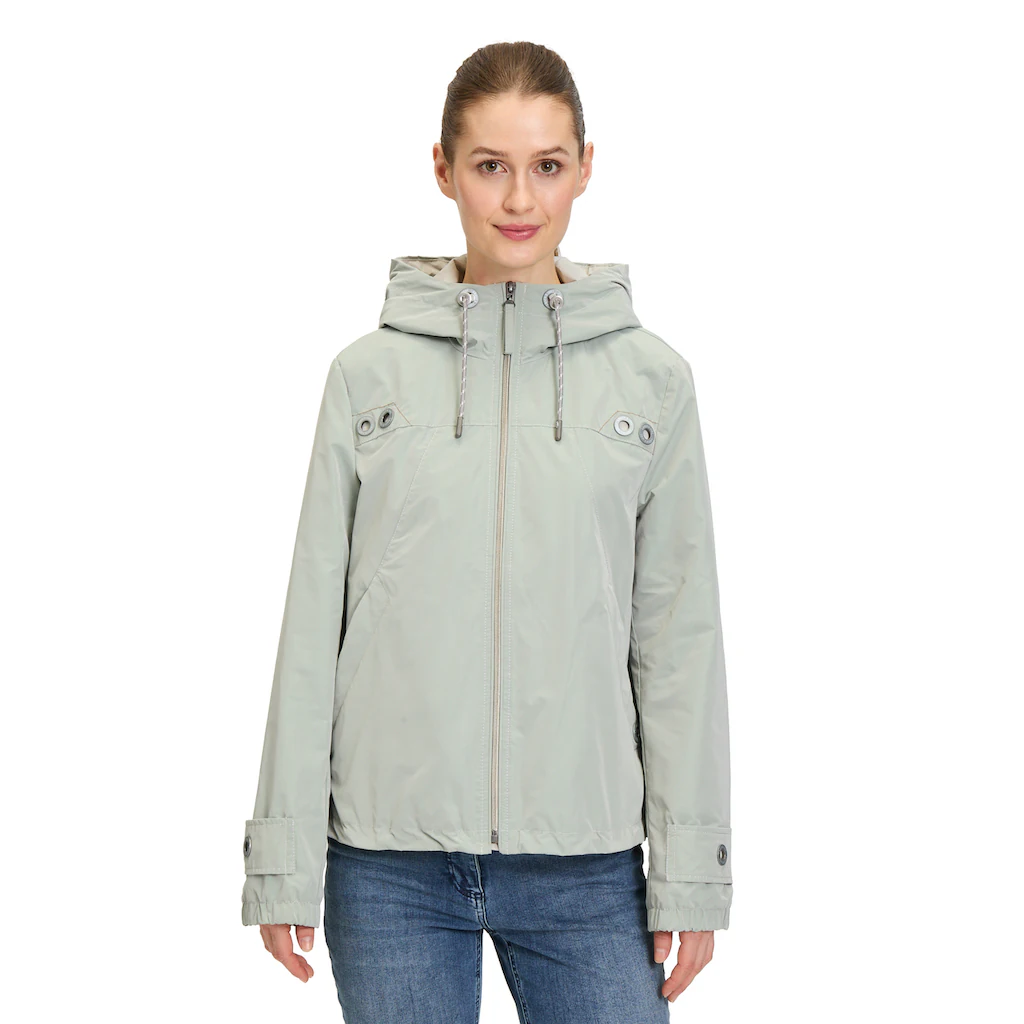 Amber & June Sommerjacke »Amber & June Sommerjacke mit Kapuze« mit Kapuze