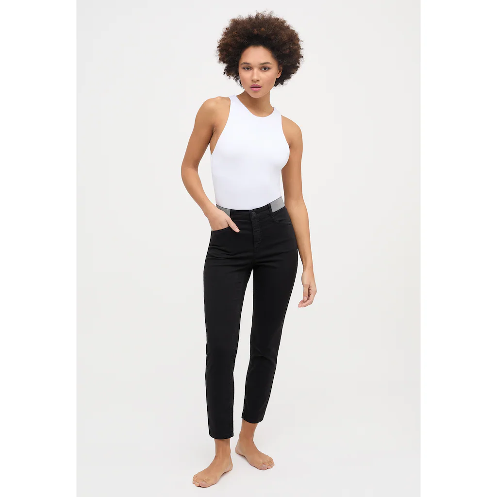 ANGELS 7/8-Hose »ORNELLA SPORTY« Mit Auffälligem Bund
