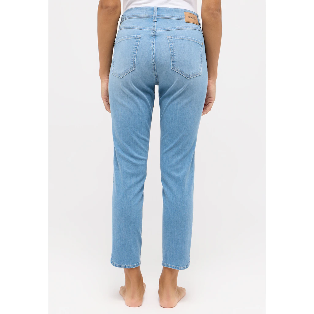 ANGELS Ankle-Jeans »ORNELLA SPARKLE« Mit Glitzersteinchen Applikation