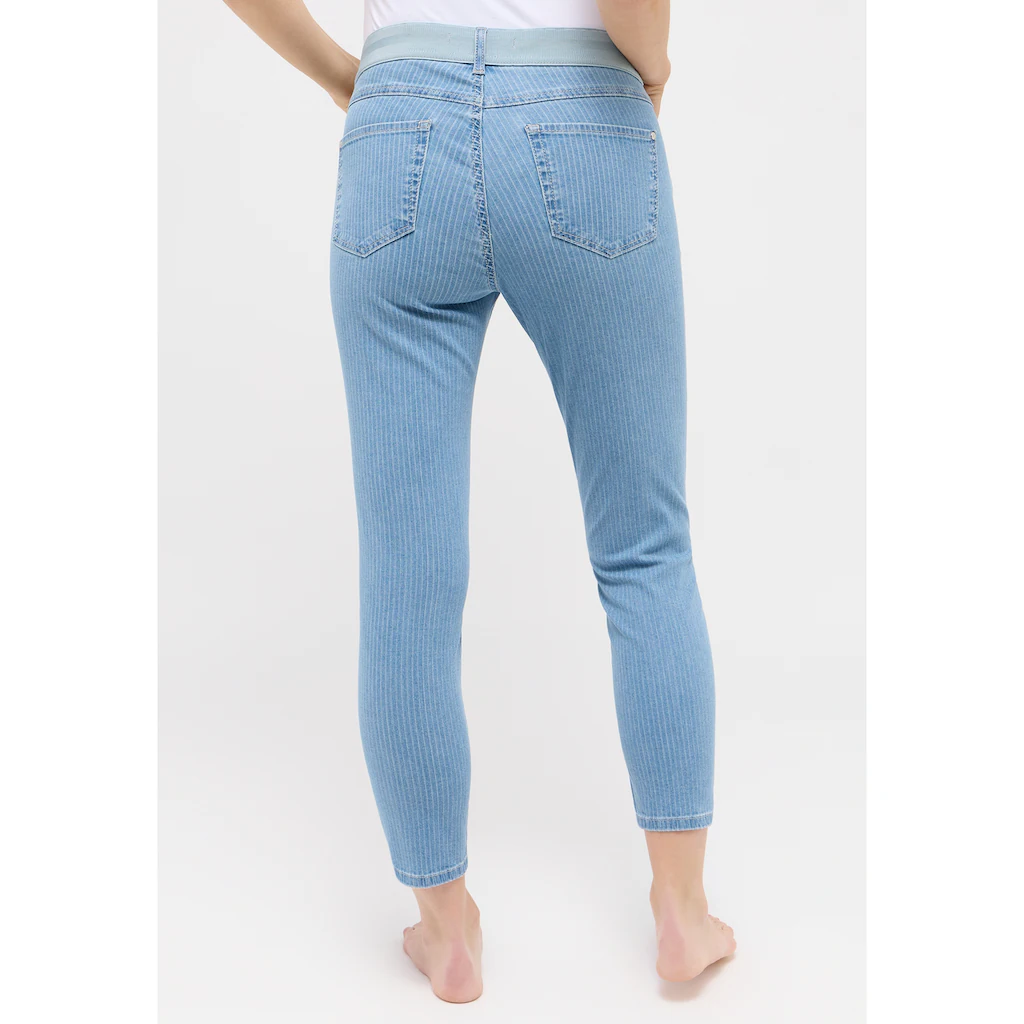 ANGELS Ankle-Jeans »ORNELLA SPORTY« Indigo Stripe