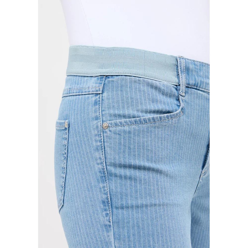 ANGELS Ankle-Jeans »ORNELLA SPORTY« Indigo Stripe