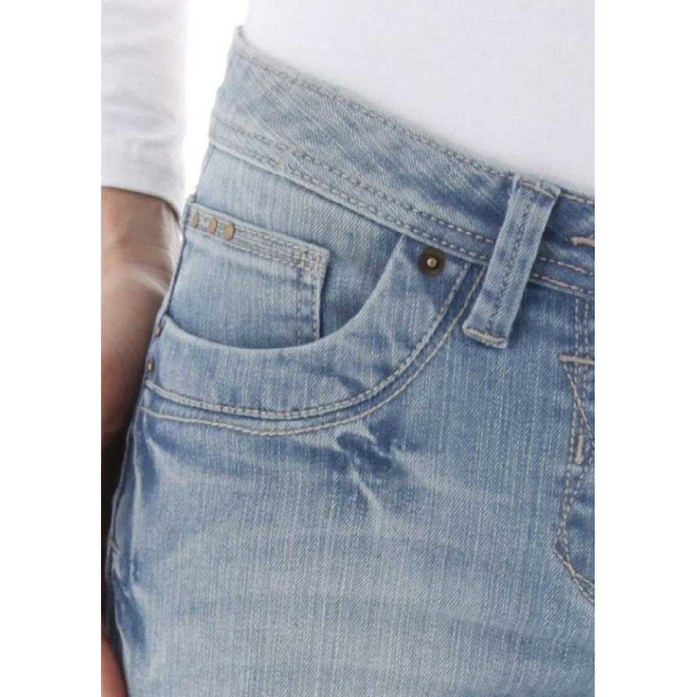 Aniston CASUAL Caprijeans In Used-Waschung