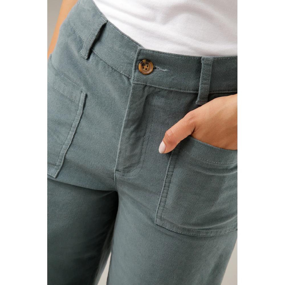 Aniston CASUAL Cordhose In Angesagter Hight-waist-Form