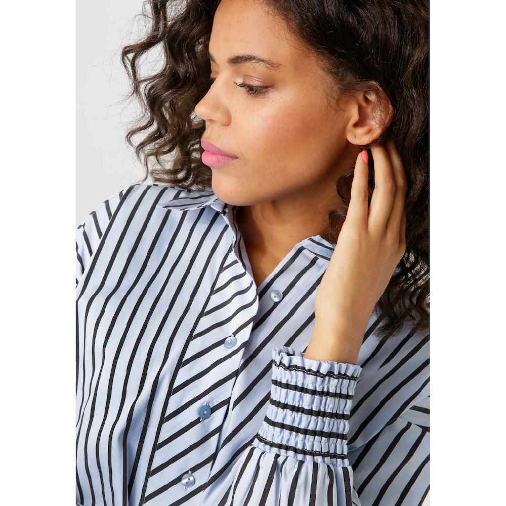 Aniston CASUAL Hemdbluse Im Extravagantem Streifen-Dessin - NEUE KOLLEKTION