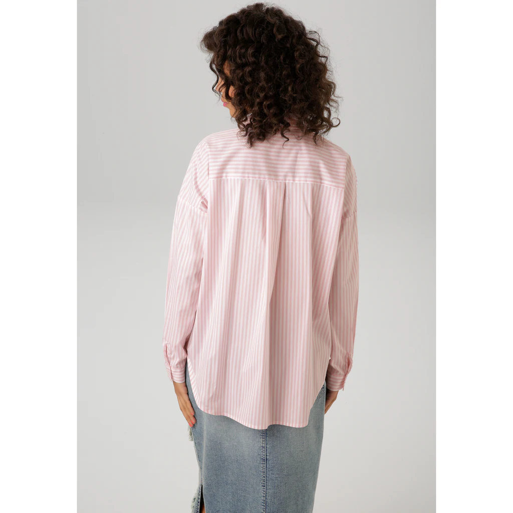 Aniston CASUAL Hemdbluse Im Streifen-Dessin - NEUE KOLLEKTION