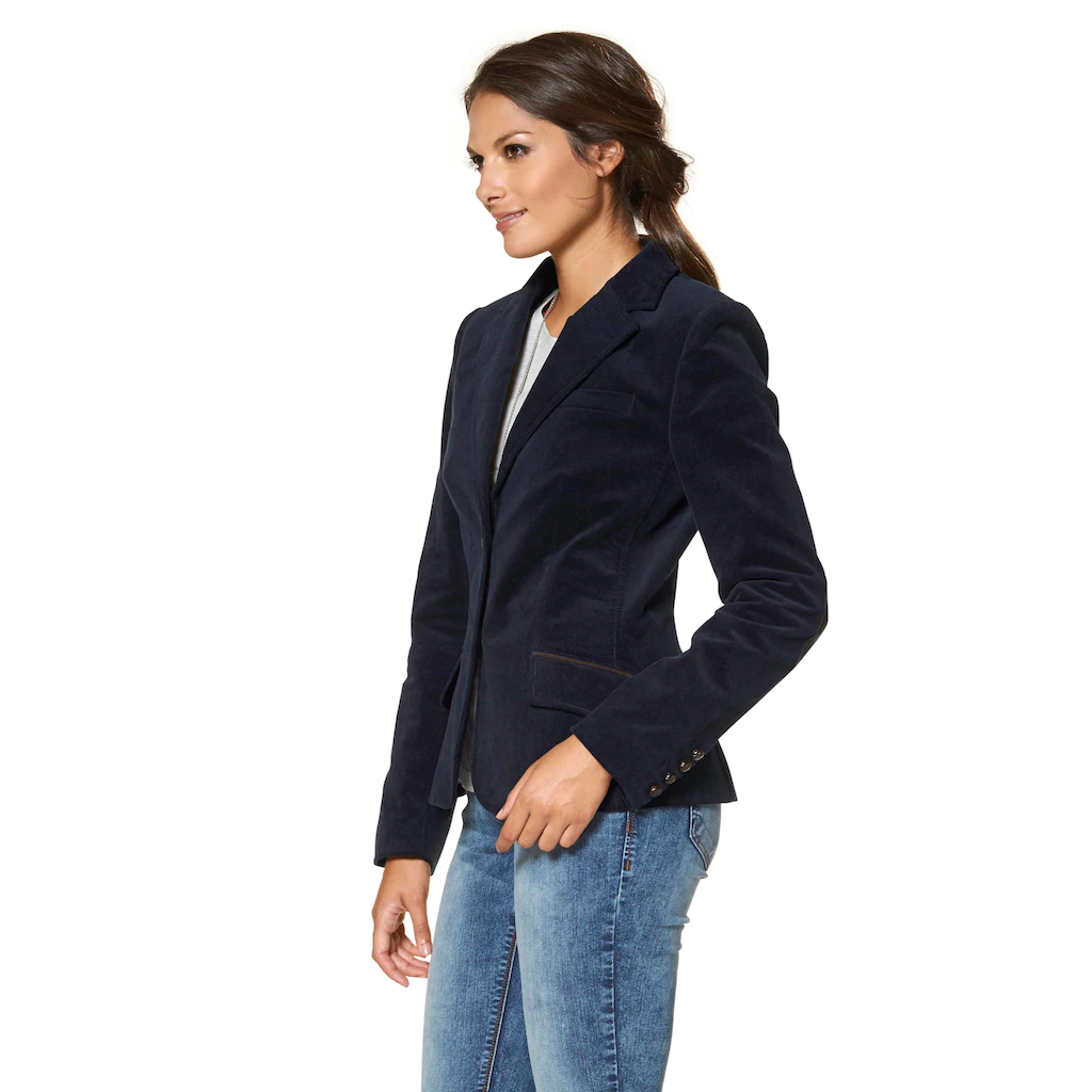 Aniston CASUAL Jackenblazer Mit Stoff-Einfassungen Und Ärmelpatches
