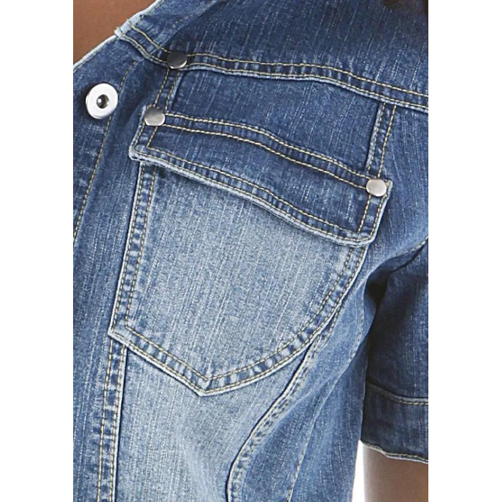 Aniston CASUAL Jeansjacke In Used-Washung