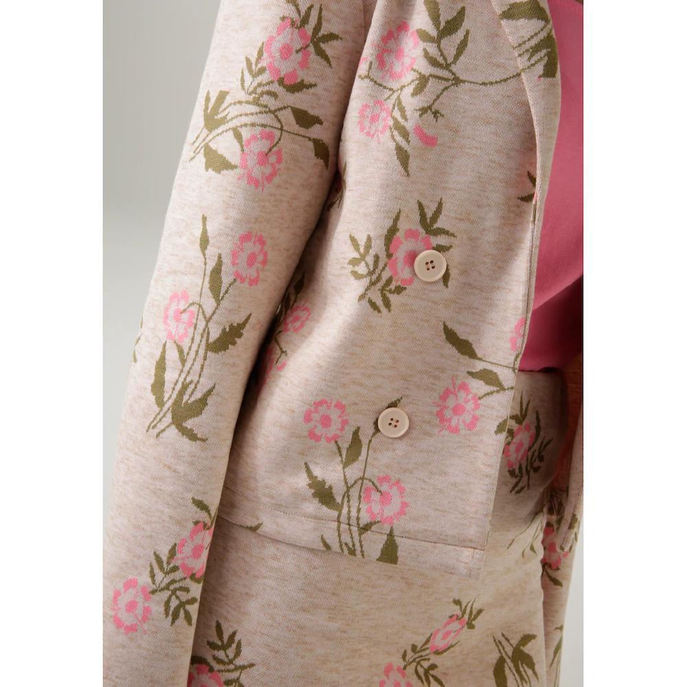 Aniston CASUAL Kurzblazer Mit Ausdrucksvollem Blumenmuster